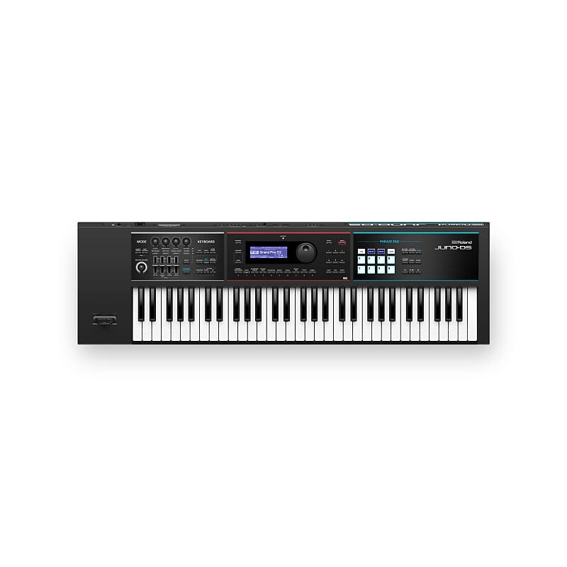 

Синтезатор Roland JUNO-DS61, 61-клавишный, черного цвета RO-JUNODS61