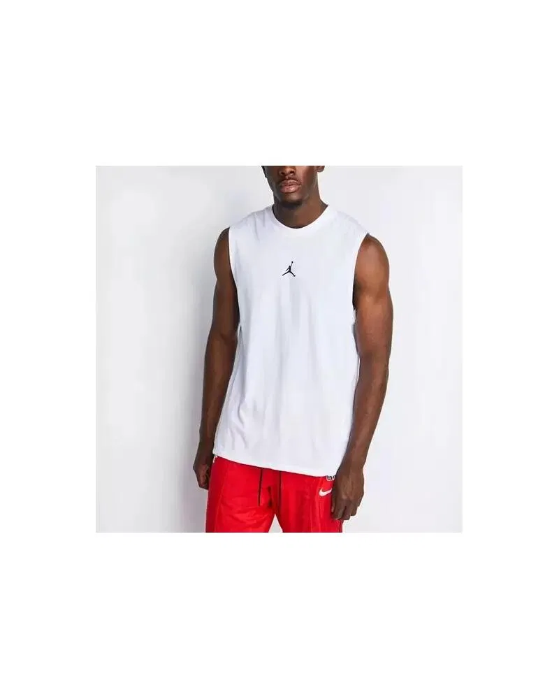 Мужская футболка с принтом Jumpman Sprt Slvls Top Nike, White