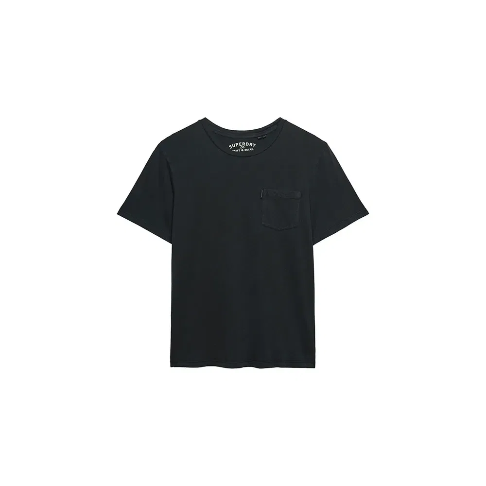 Футболка с коротким рукавом и карманом Classic Essential Superdry, черный — фото 3