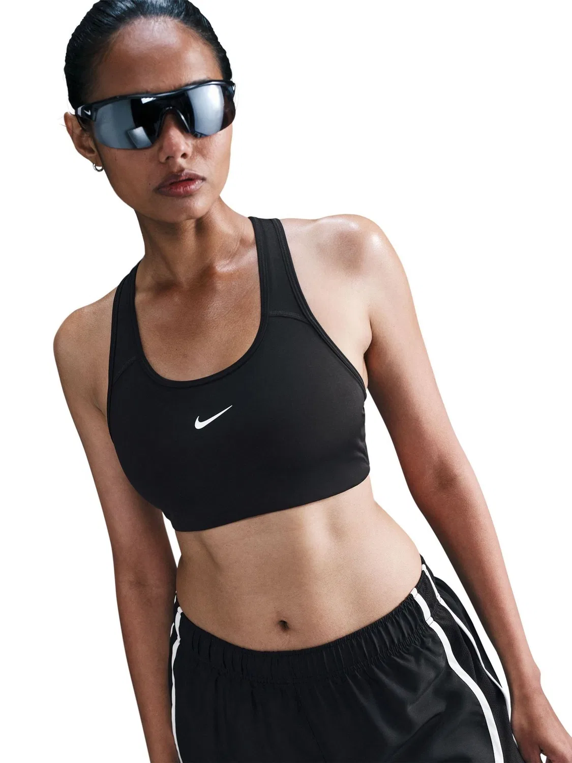 Шорты беговые Nike Tempo Dri-FIT, черный — фото 4