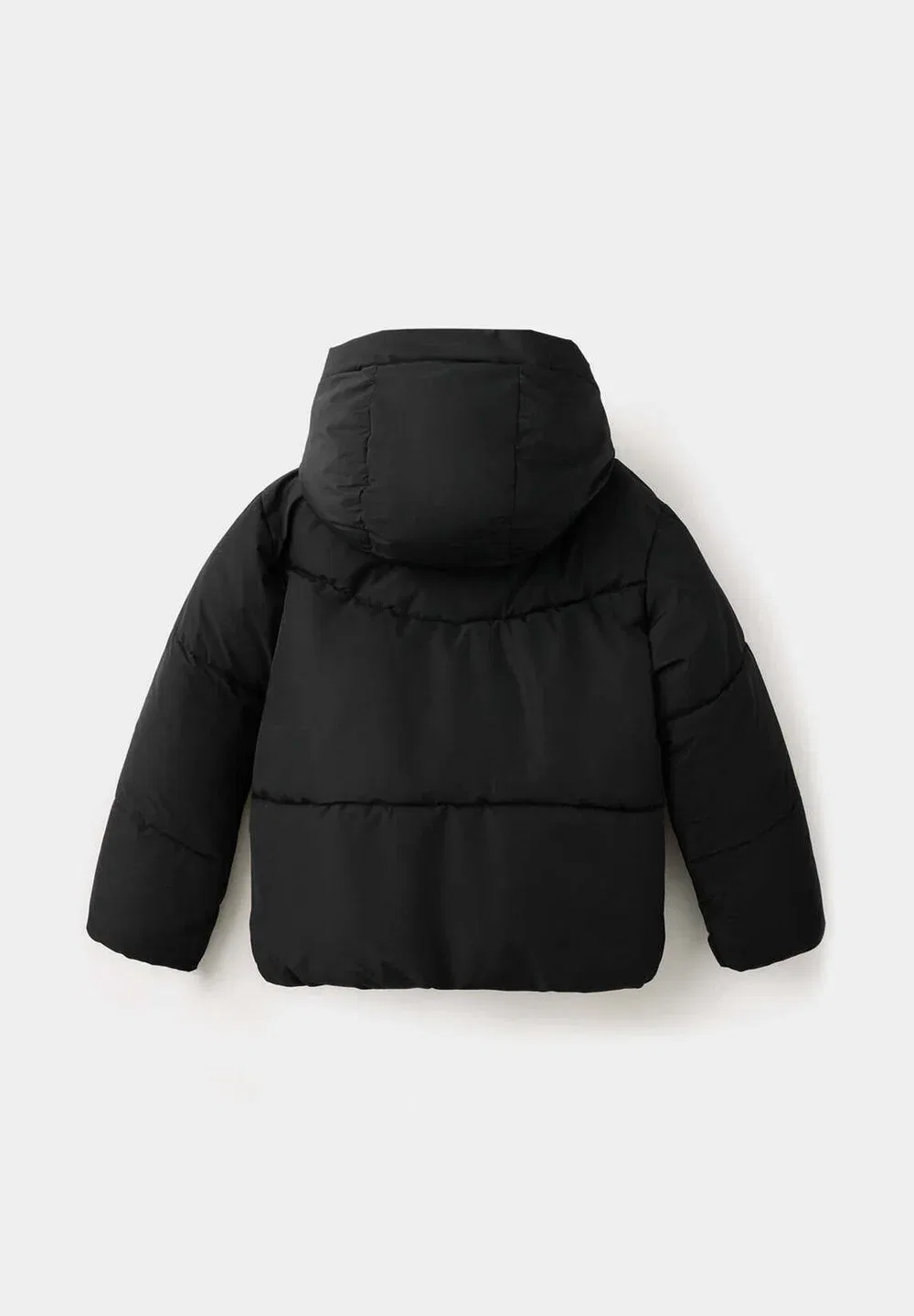 Детская зимняя куртка Mango Kids, Black — фото 2