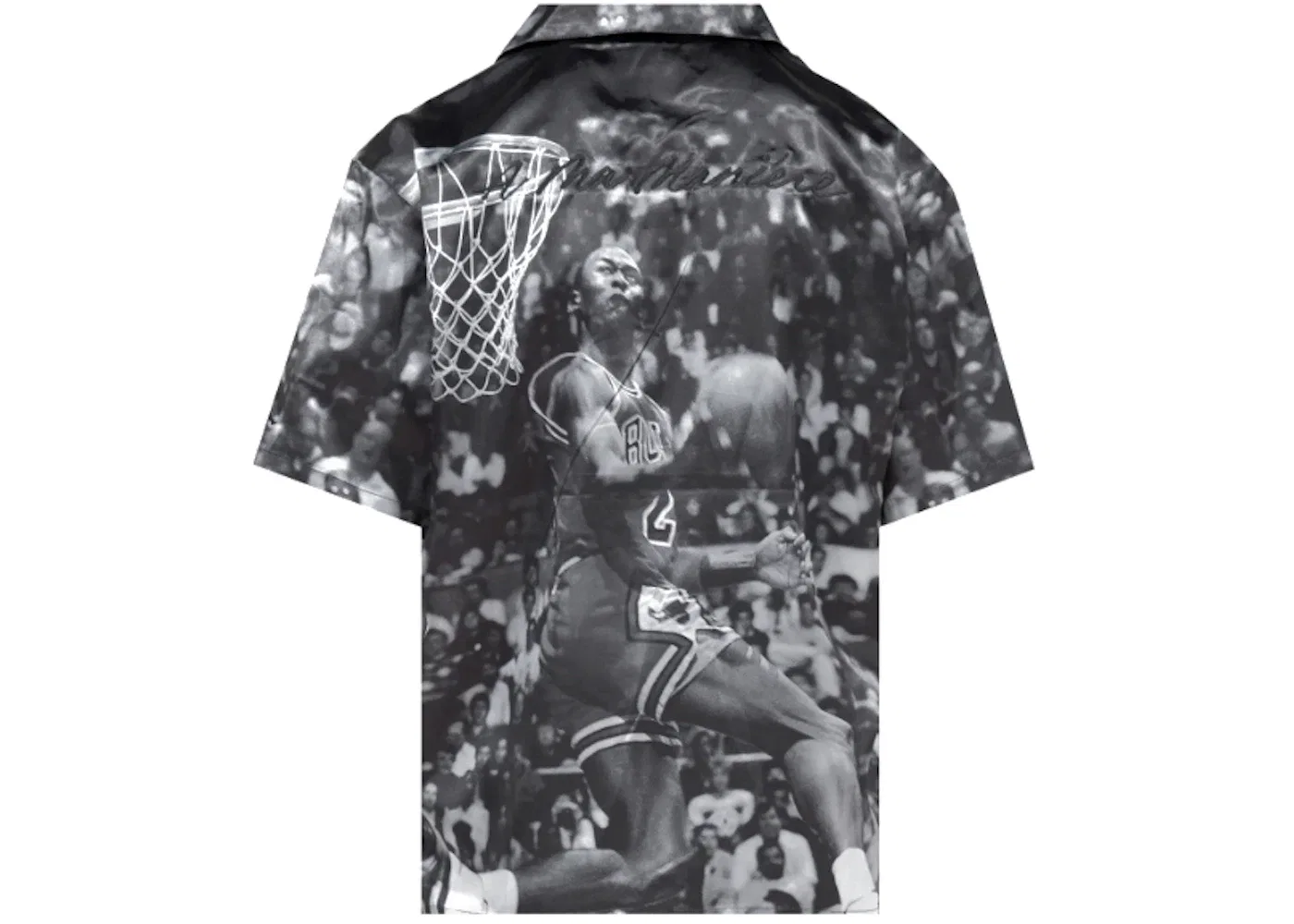 Мужская футболка с длинным рукавом Jordan x A Ma Maniere AJ2 S/S Top Black — фото 2