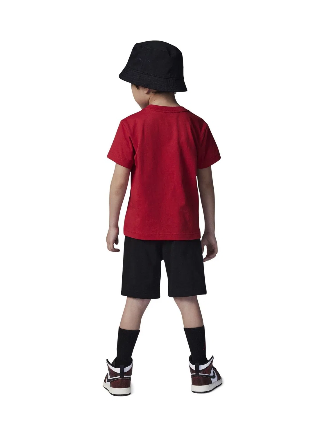 Комплект из футболки и шорт, джерси, Jumbo Jumpman Jordan, черный — фото 2