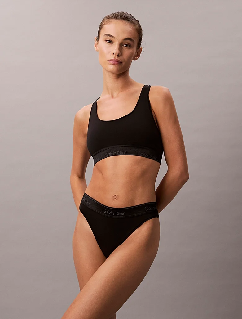 Трусы Calvin Klein Icon Cotton Modal, черный — фото 2