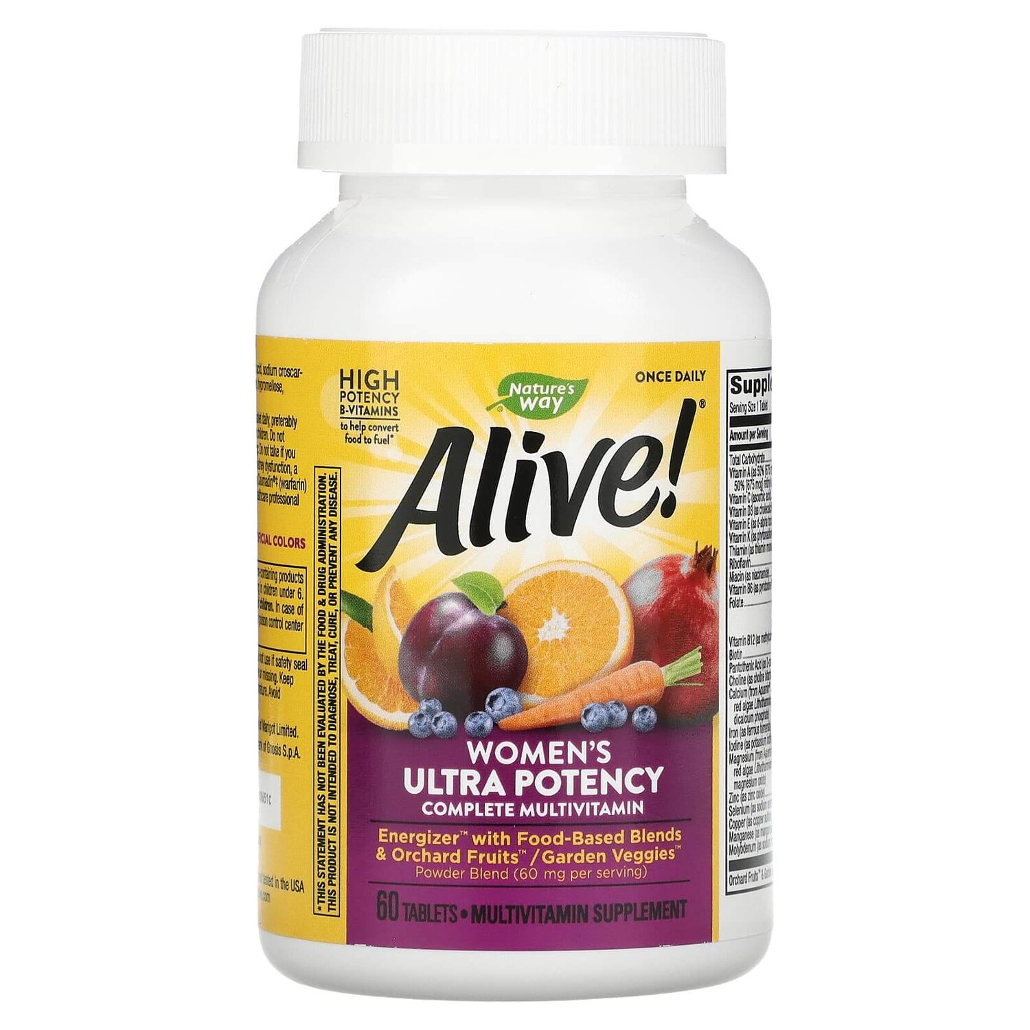 

Полноценный мультивитамин Ultra Potency 60 таблеток, Nature's Way