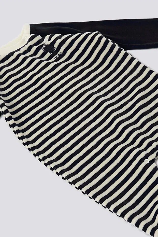 Детский комбинезон для девочек с длинным рукавом U.S. Polo Assn., Vanilla — фото 2