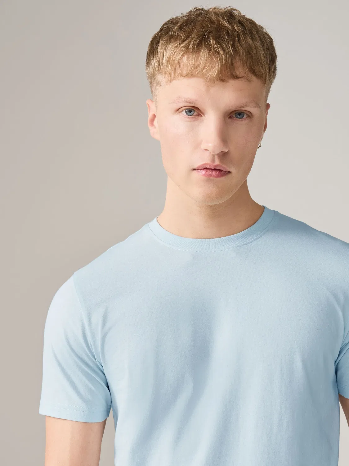Футболка Slim Fit, Blue Ice Next, голубой — фото 4