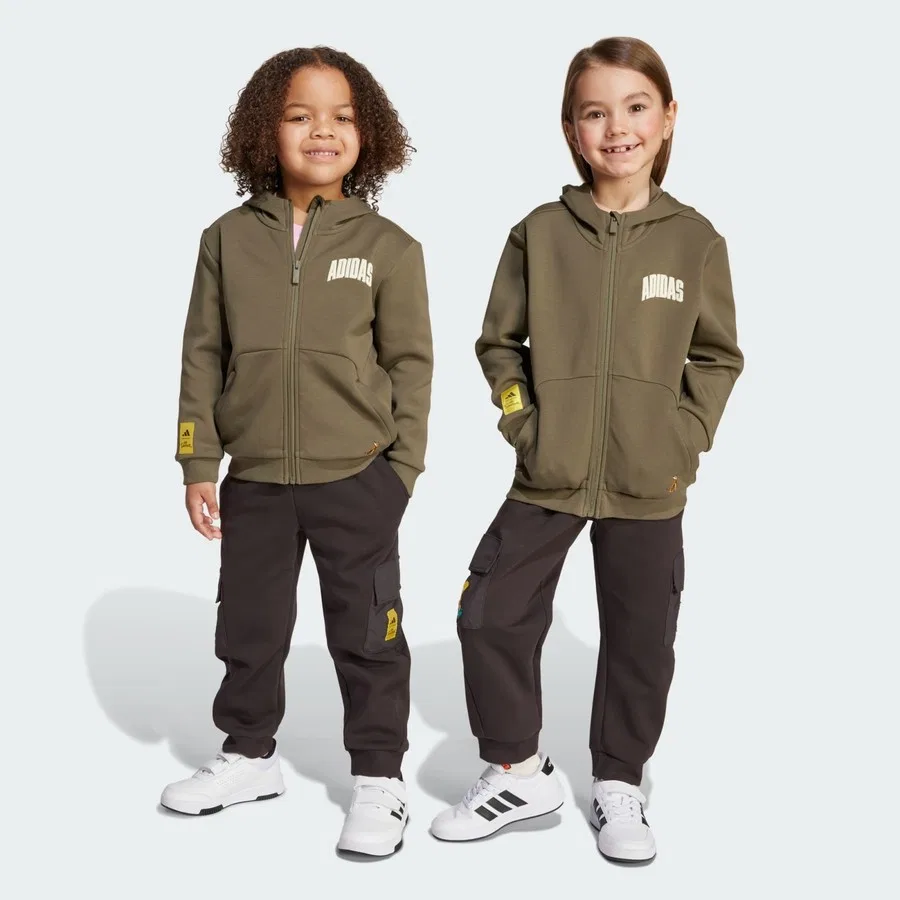 Спортивные штаны с принтом The Simpsons adidas Sportswear, Коричневый