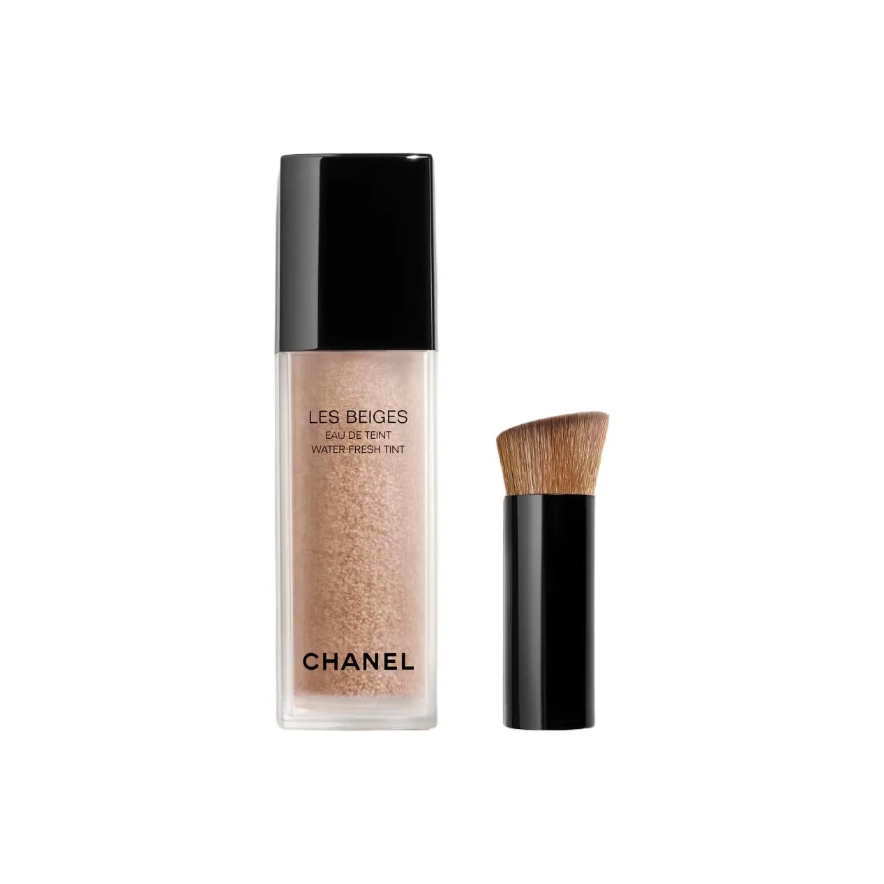 Женская тональная основа с кистью, модель Old Version, CHANEL, Light Natural White
