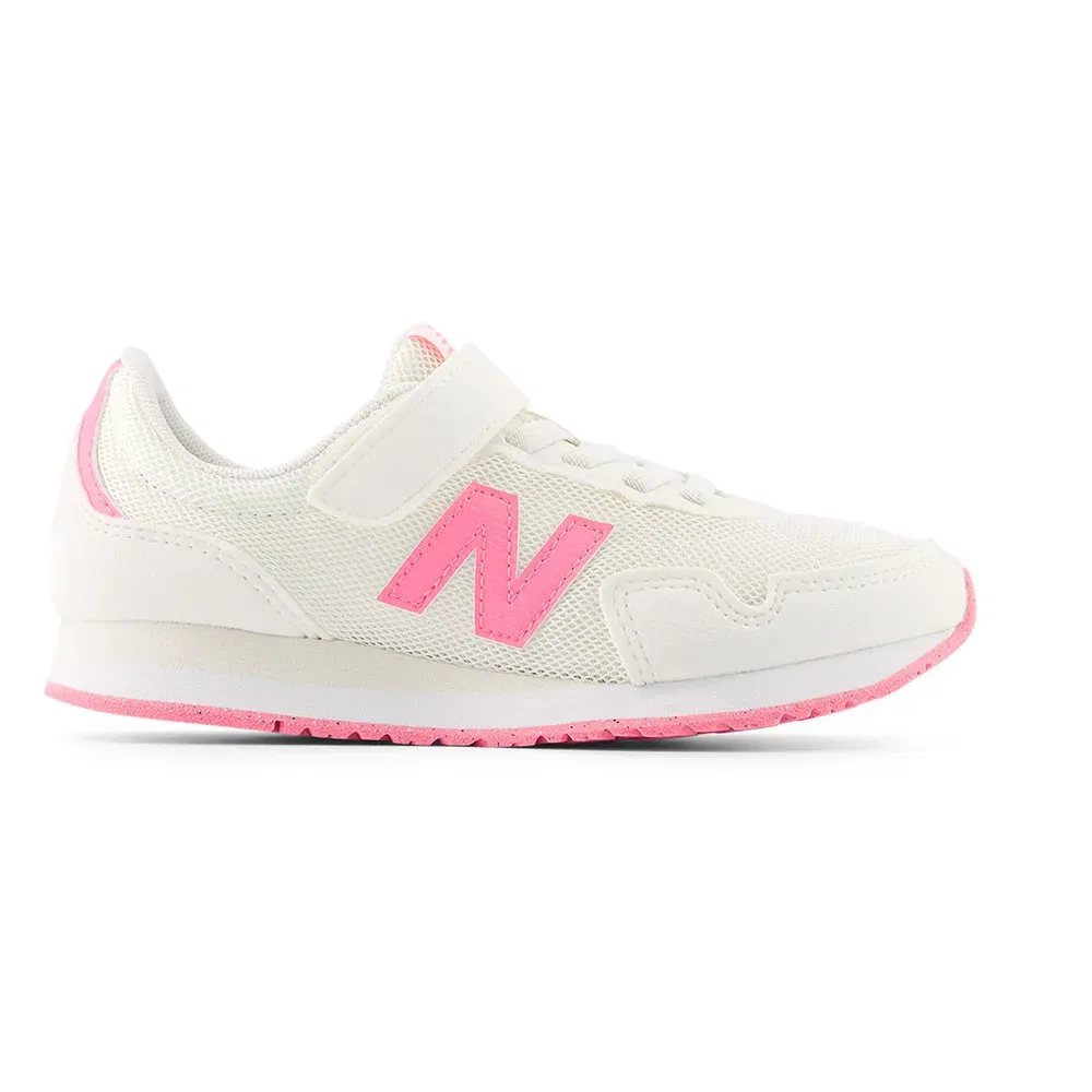 Детские кроссовки для девочек с липучкой New balance 323 Hook & Loop PS, White