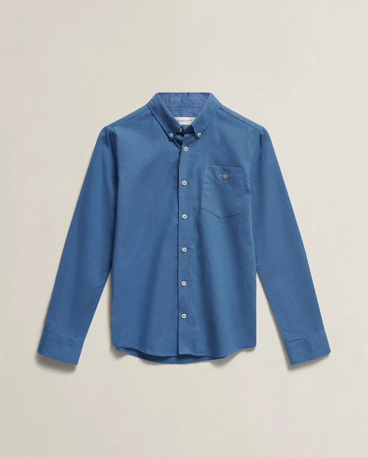 Детская рубашка для мальчиков с длинным рукавом Gant, Azul
