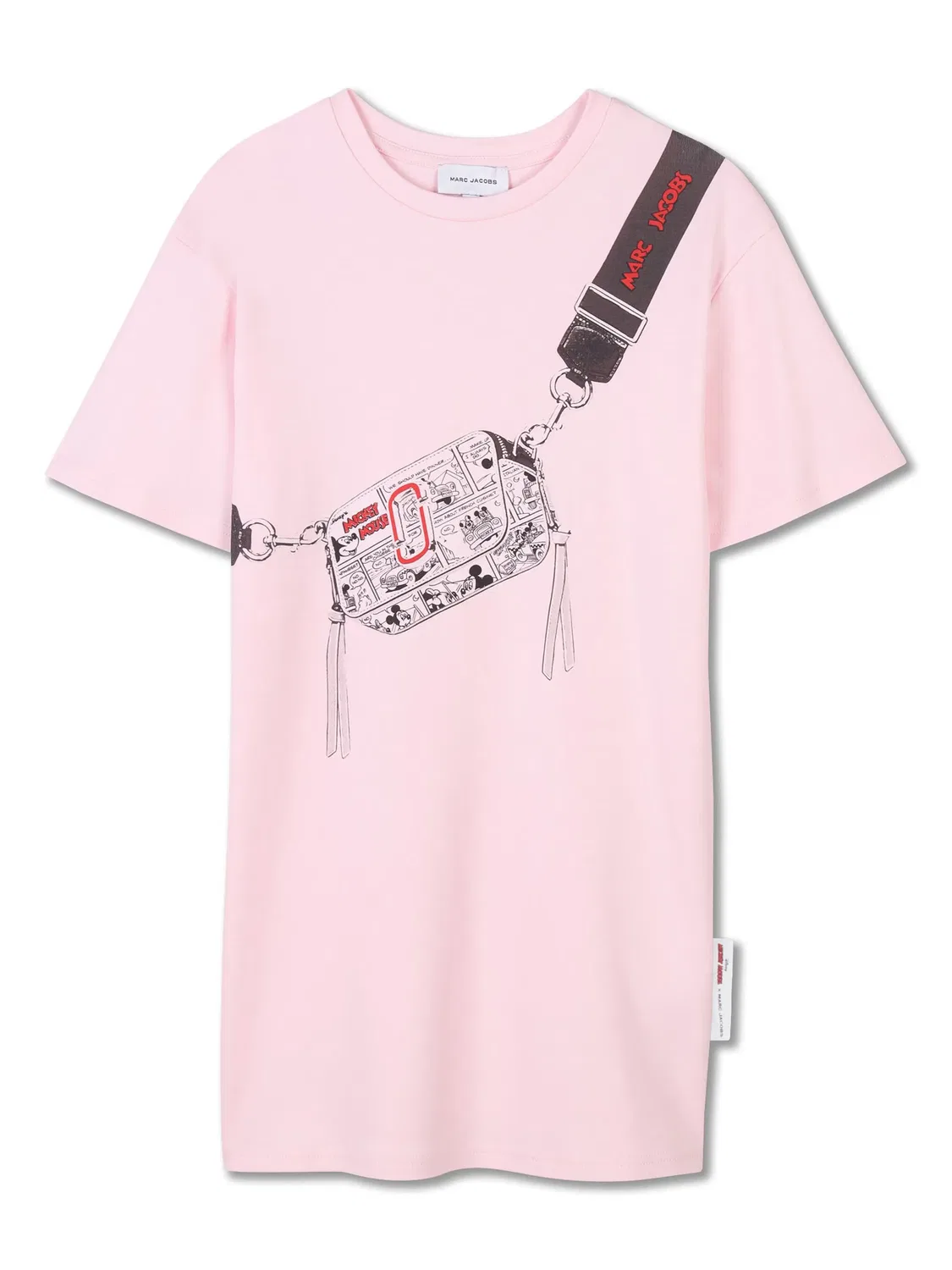 Платье-майка с графическим принтом Disney Marc Jacobs, розовый