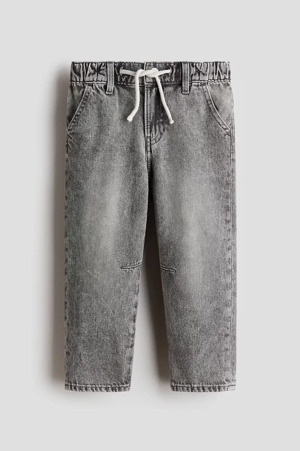 Джинсовые спортивные штаны из хлопка H&M, Denimgrau