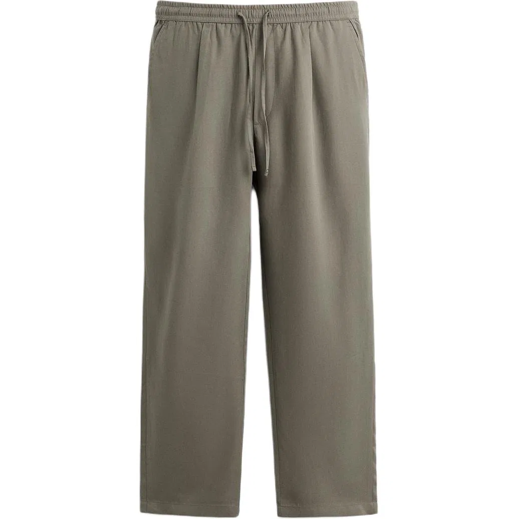 Мужские брюки повседневные прямого кроя Light Khaki ZARA