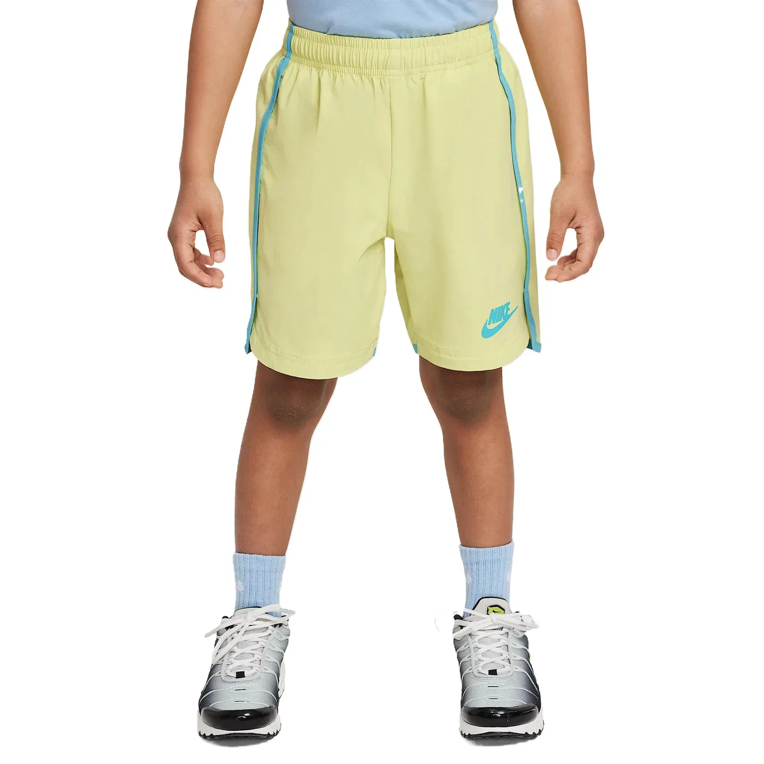 Детские шорты для мальчиков Nike, Bright Lime Gray — фото 4