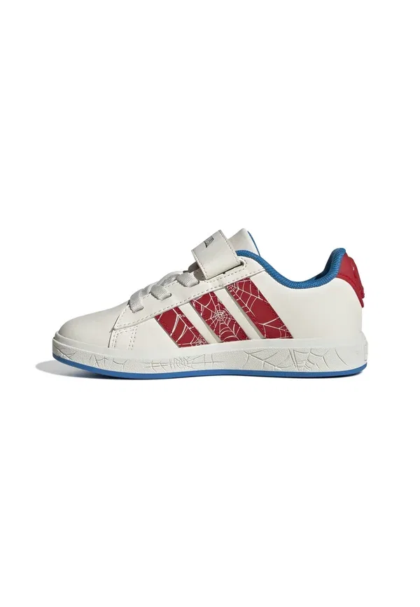 Кроссовки Grand Court Spider-man унисекс для бега по шоссе Adidas Performance, белый/ярко-синий — фото 2