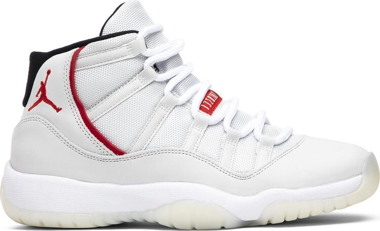 

Кроссовки Air Jordan 11 Retro GS Platinum Tint, белый, Белый;серый, Кроссовки Air Jordan 11 Retro GS Platinum Tint, белый