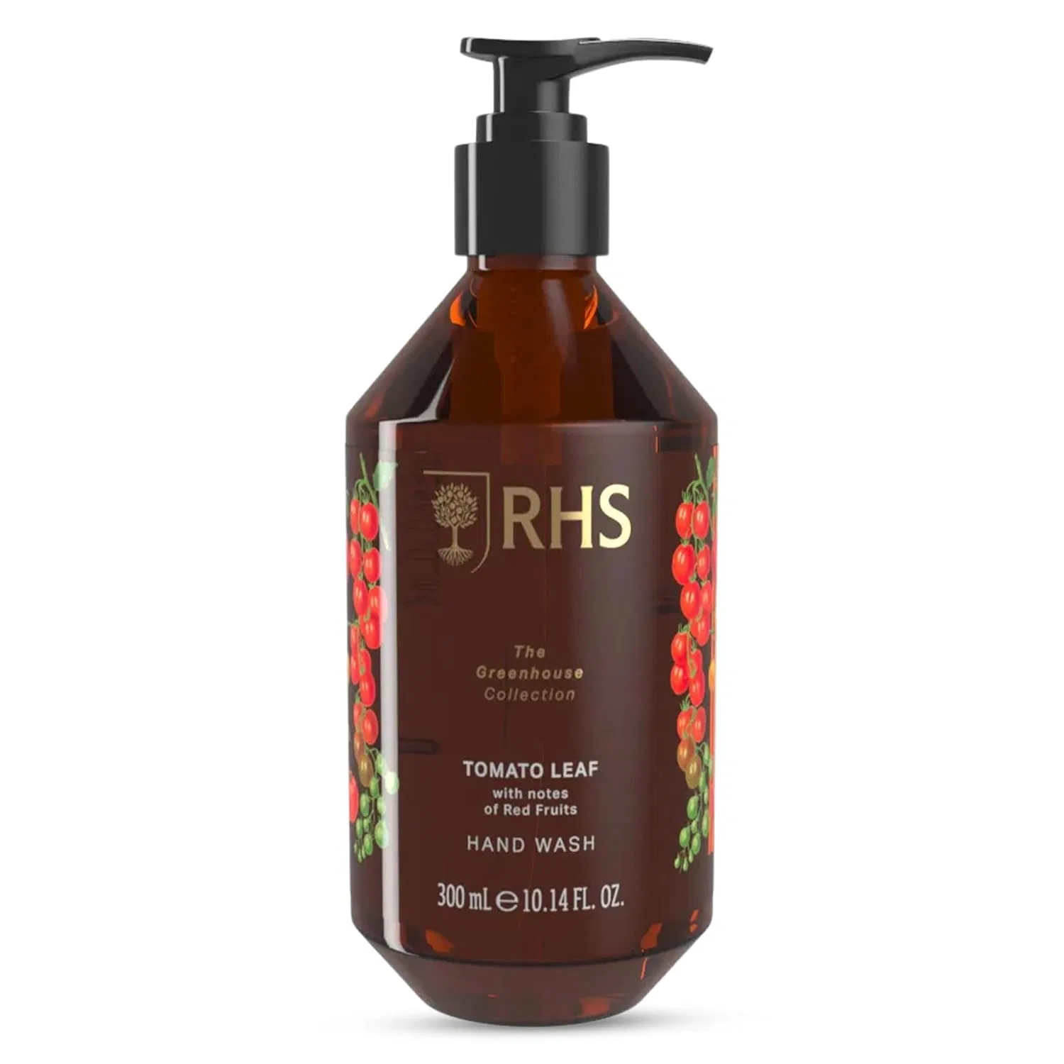 Жидкое мыло для рук RHS Greenhouse Tomato Leaf с базиликом, яблоком и сандалом, 300 мл The Somerset Toiletry Company Limited