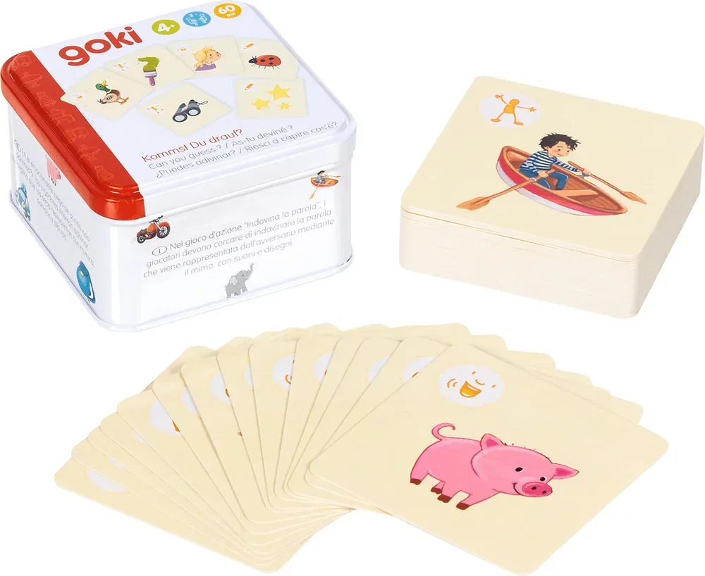 Настольная игра развивающая Goki, цветной фото