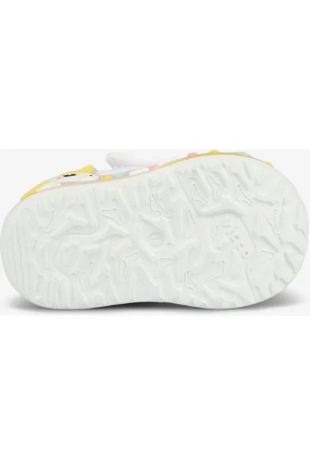 Детские кроссовки для девочек текстильные Vicco, White — фото 4