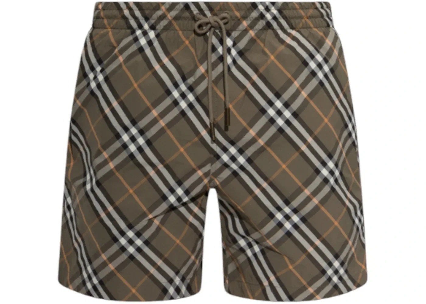 Мужские шорты с принтом Burberry Short, Finch Brown Check