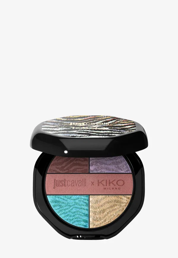 Палетка теней для век Just Cavalli X Gaze Wardrobe - палетка теней для век 7.5 г Kiko Milano, цвет 01 just iconic