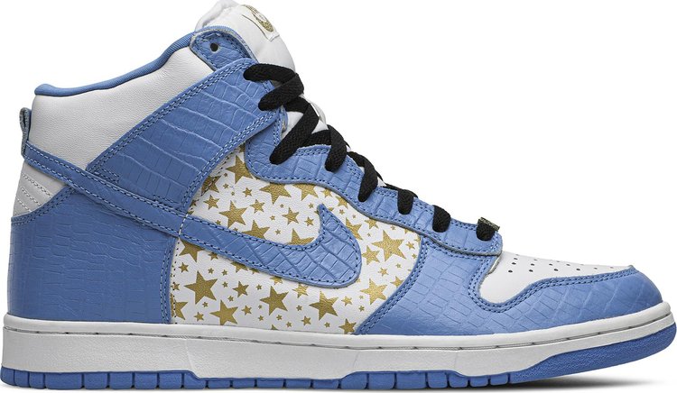 

Лимитированные кроссовки Nike Supreme x Dunk High Pro SB 'Blue', синий