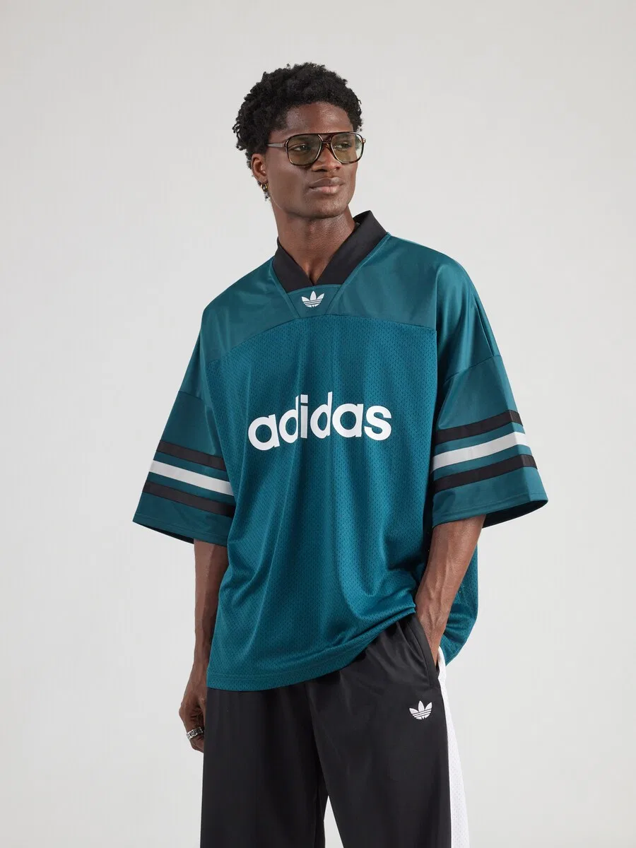 Футболка ADIDAS ORIGINALS цвета «Бетон» — фото 3