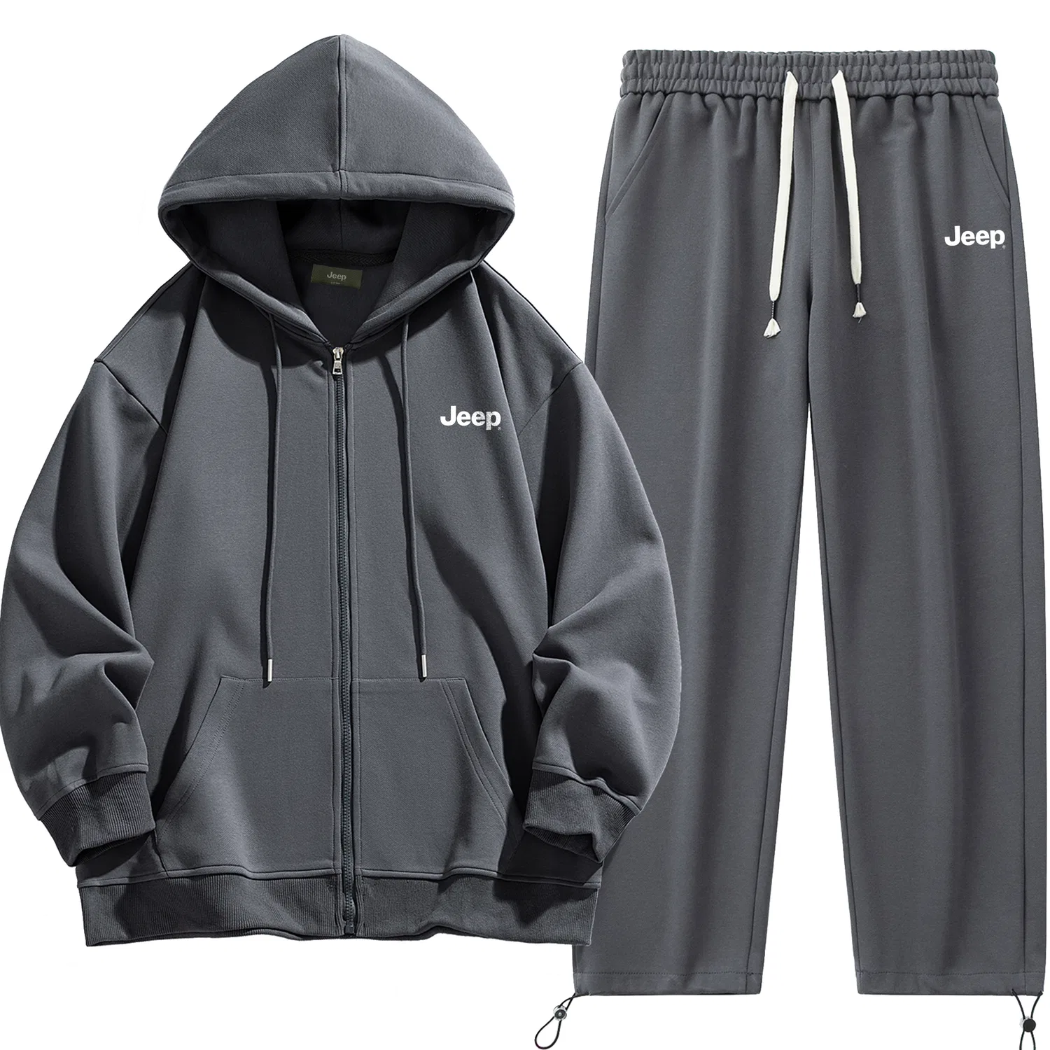Детский комплект спортивной одежды с капюшоном Jeep, Dark Gray
