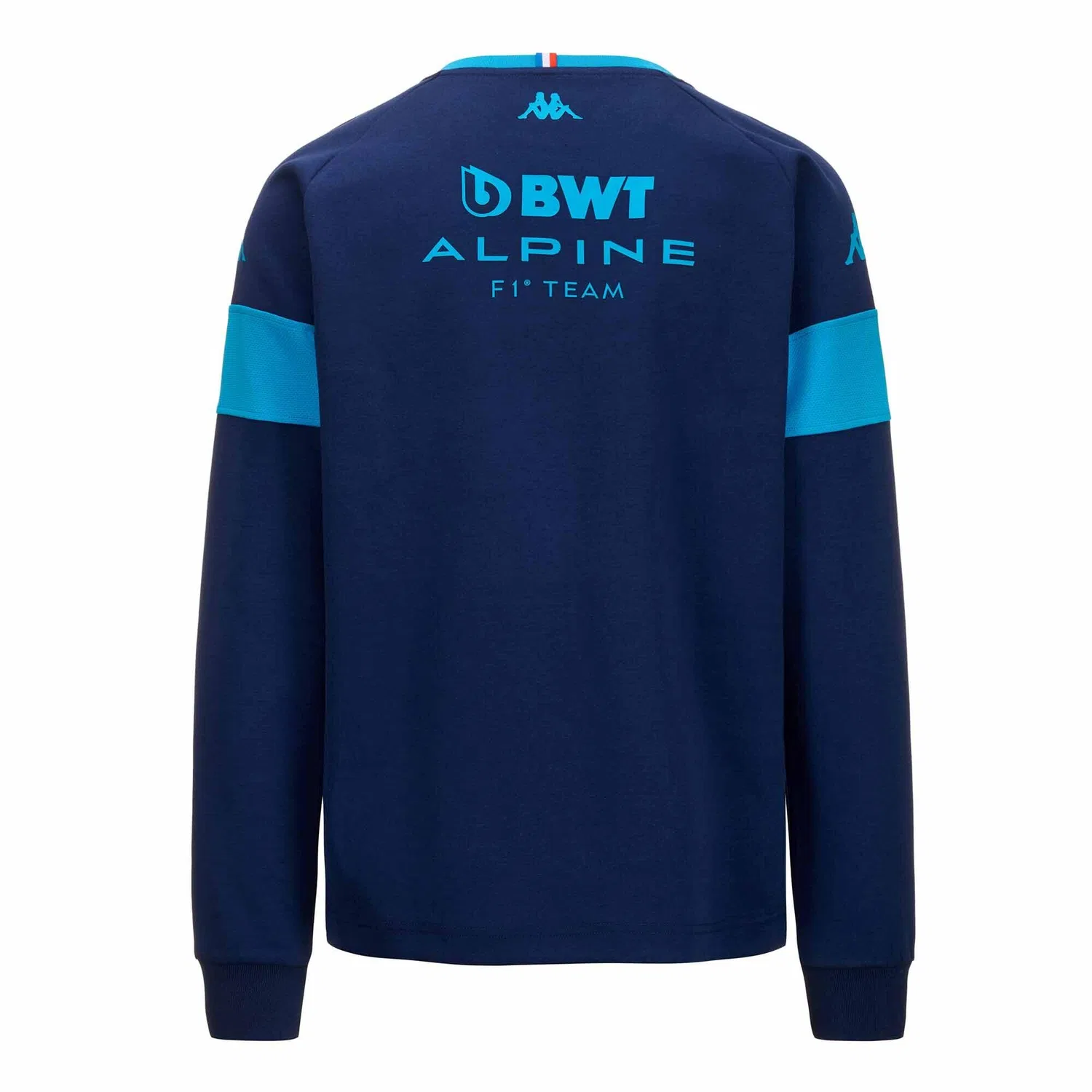 Детский свитшот с длинным рукавом Adofod Alpine F1 Kappa, Navyblau Pfauenblau — фото 4