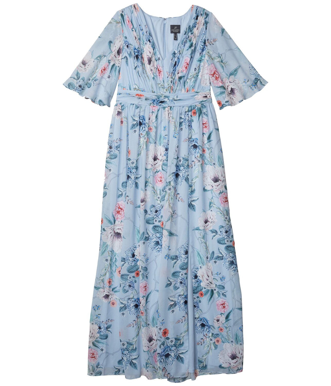 

Платье Adrianna Papell, Printed Floral Chiffon Gown