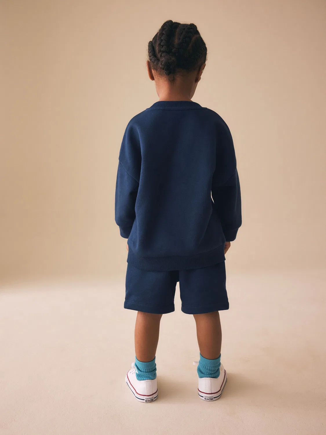 Спортивный костюм Crew Neck Big Smile Next, темно-синий — фото 2