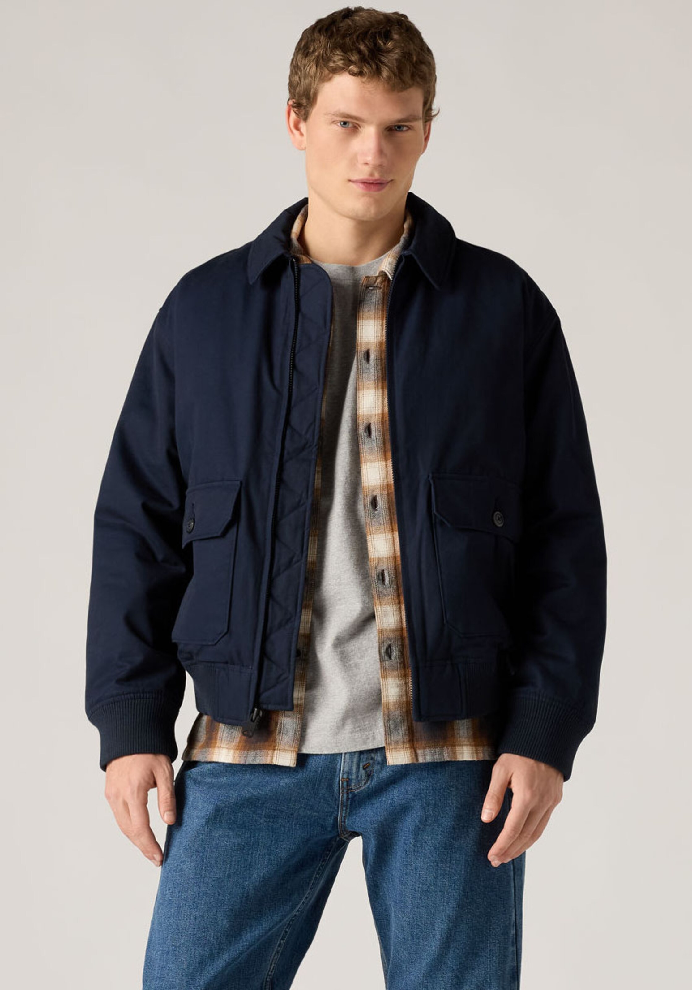 LEVI'S  Куртка для межсезонья в цвете Navy — фото 2