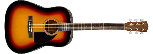 

Fender CD-60 Dreadnought V3 с футляром, накладка на гриф из орехового дерева, солнечные лучи - IPS210813259