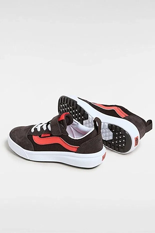Детские кроссовки для девочек серые Ultrarange 66 v unisex kids' gray sneakers - vn000d17 Vans, Gray — фото 3
