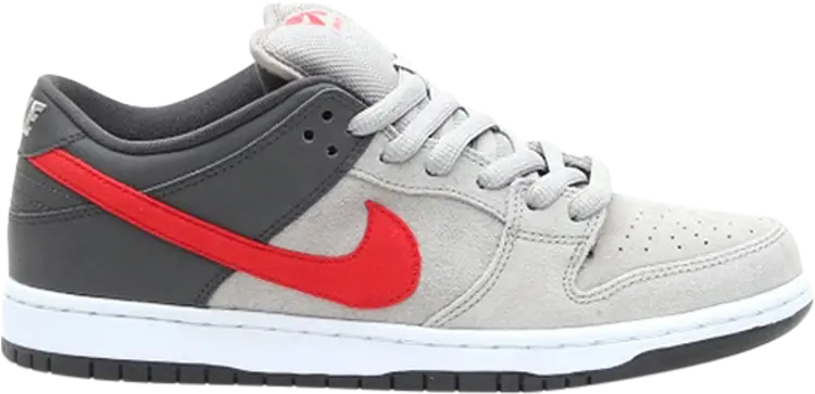 

Кроссовки Nike Dunk Low Pro Sb, красно-серый, Красный, Кроссовки Nike Dunk Low Pro Sb, красно-серый