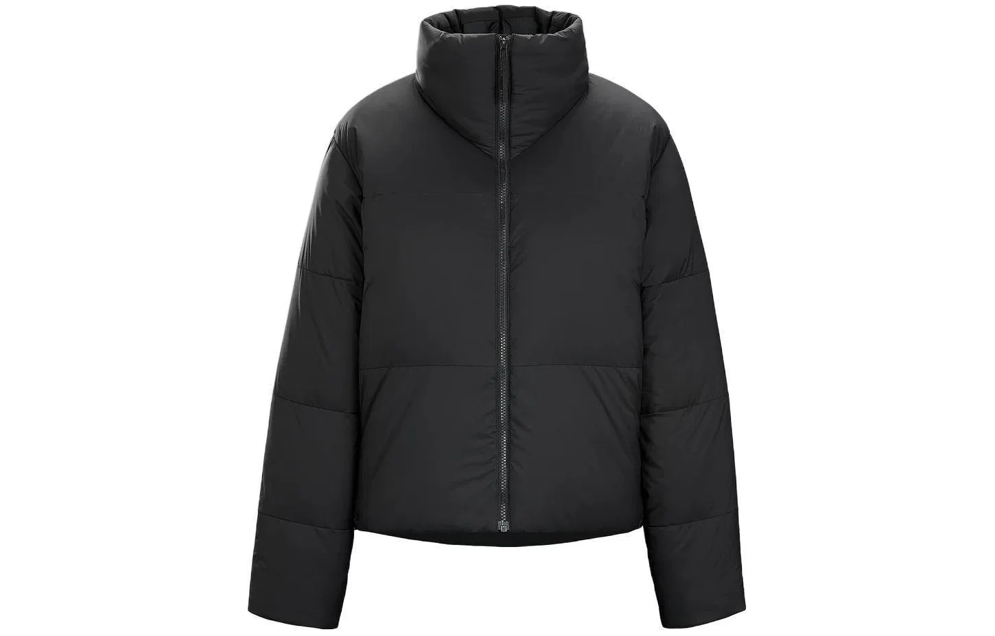 Женское пальто из пуха с воротником-стойкой Arcteryx, Electric Rose/Techno — фото 3