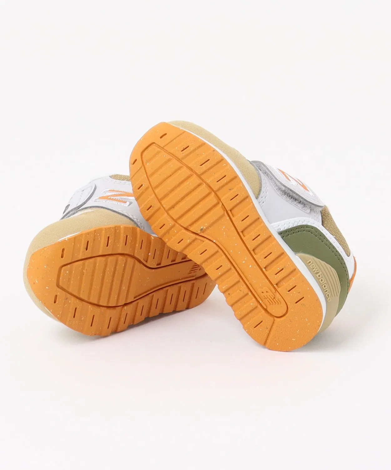 Детские кроссовки с липучкой I996 6TM New Balance, Beige/Orange — фото 3
