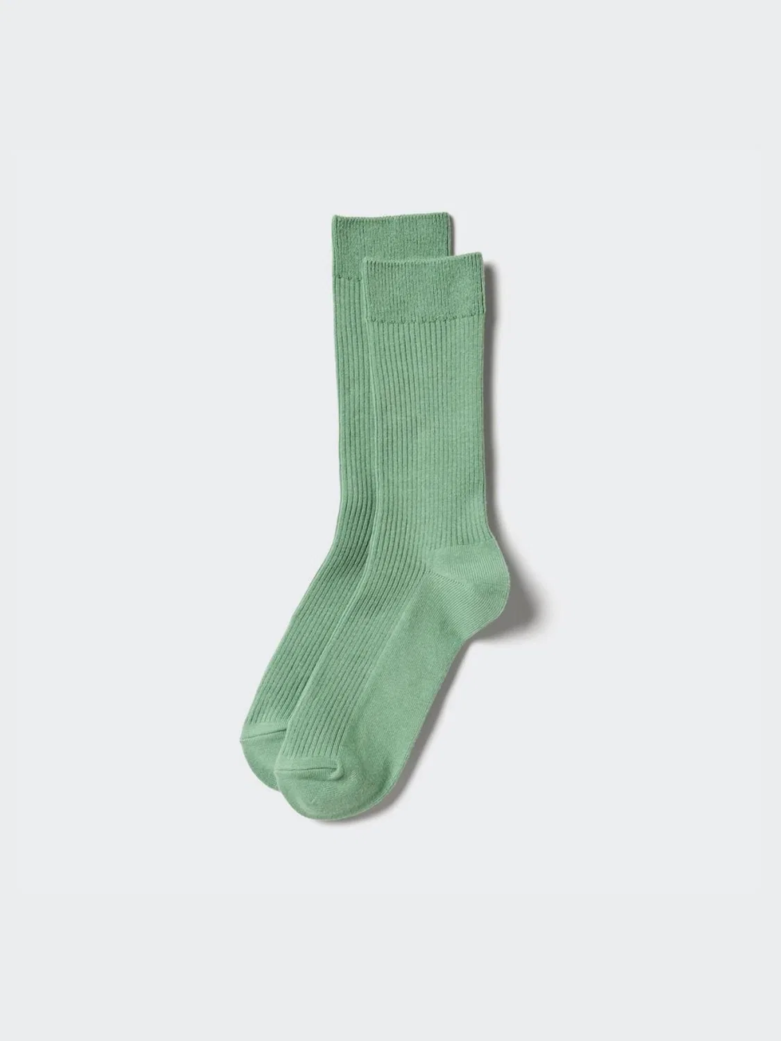 Носки однотонные Uniqlo, светло-зеленый
