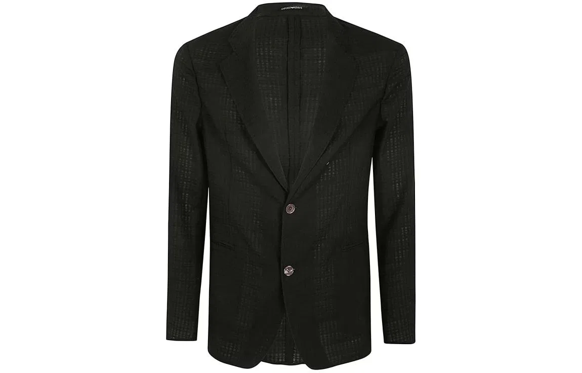 Мужской деловой костюм EMPORIO ARMANI, Black