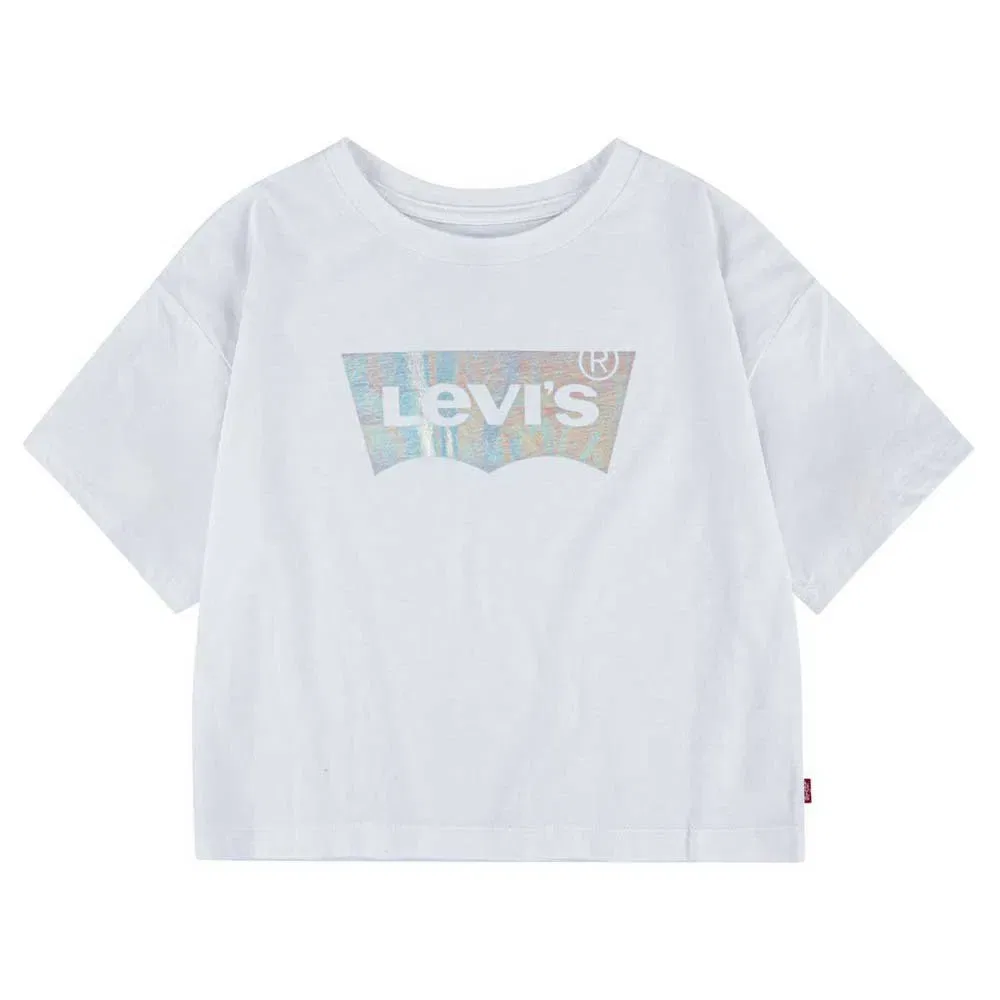 Футболка с коротким рукавом Meet & Greet Batwing Levi's, белый