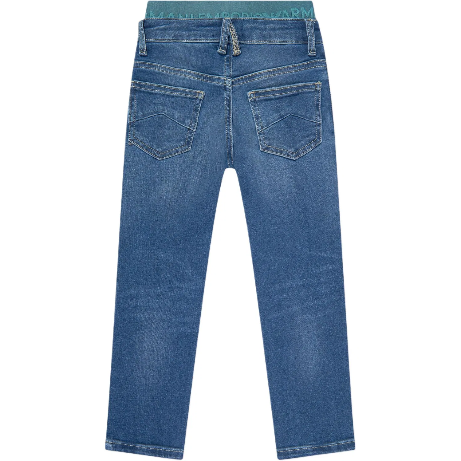 Детские джинсы EMPORIO ARMANI, Blue — фото 3