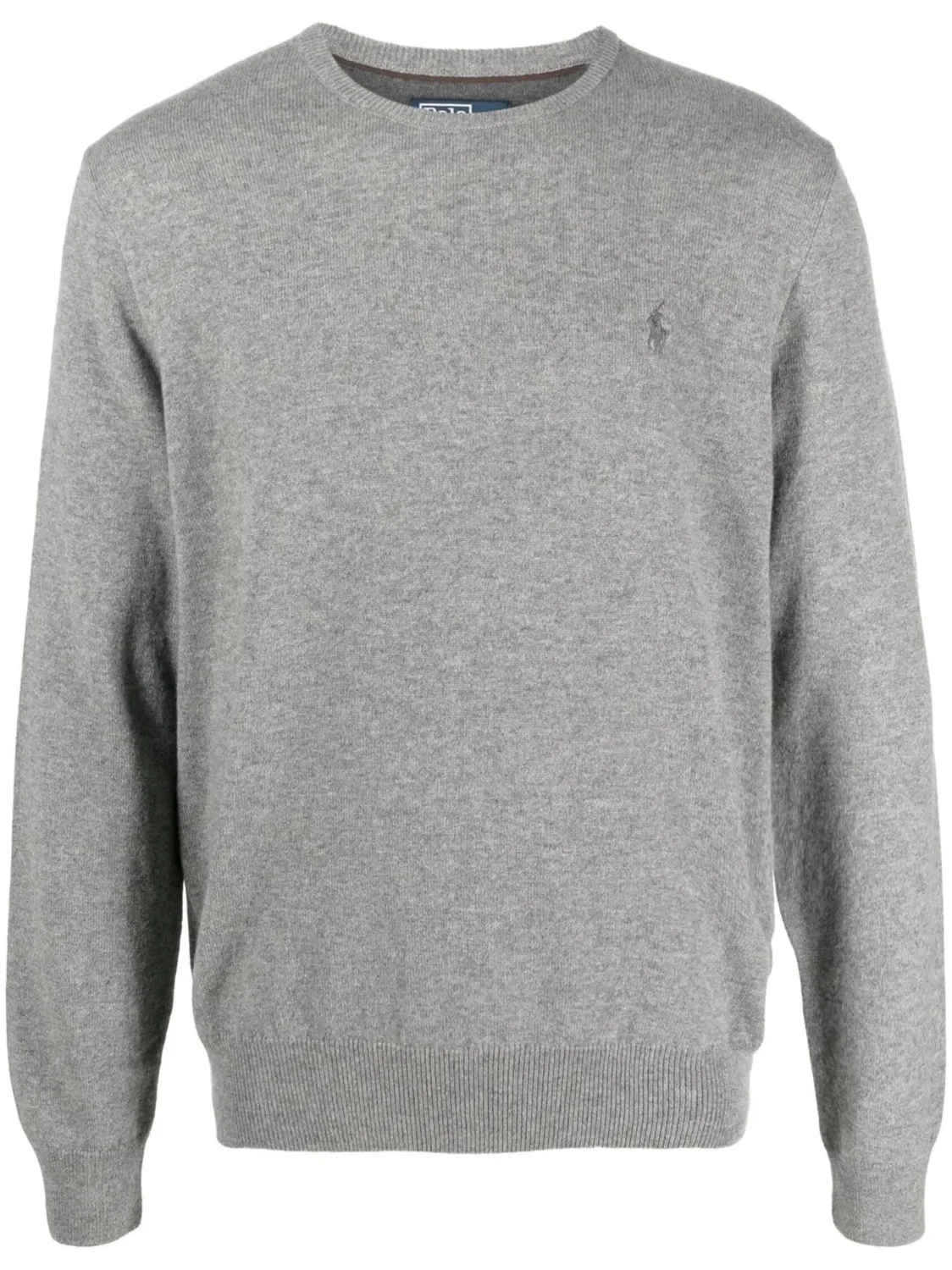 Polo Ralph Lauren Джемпер Pony серый шерстяной