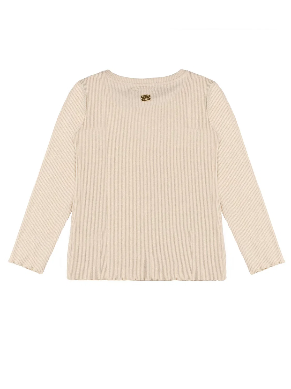 Детское лонгслив с длинным рукавом Leone 1947 Apparel, Beige / Cremefarben — фото 2