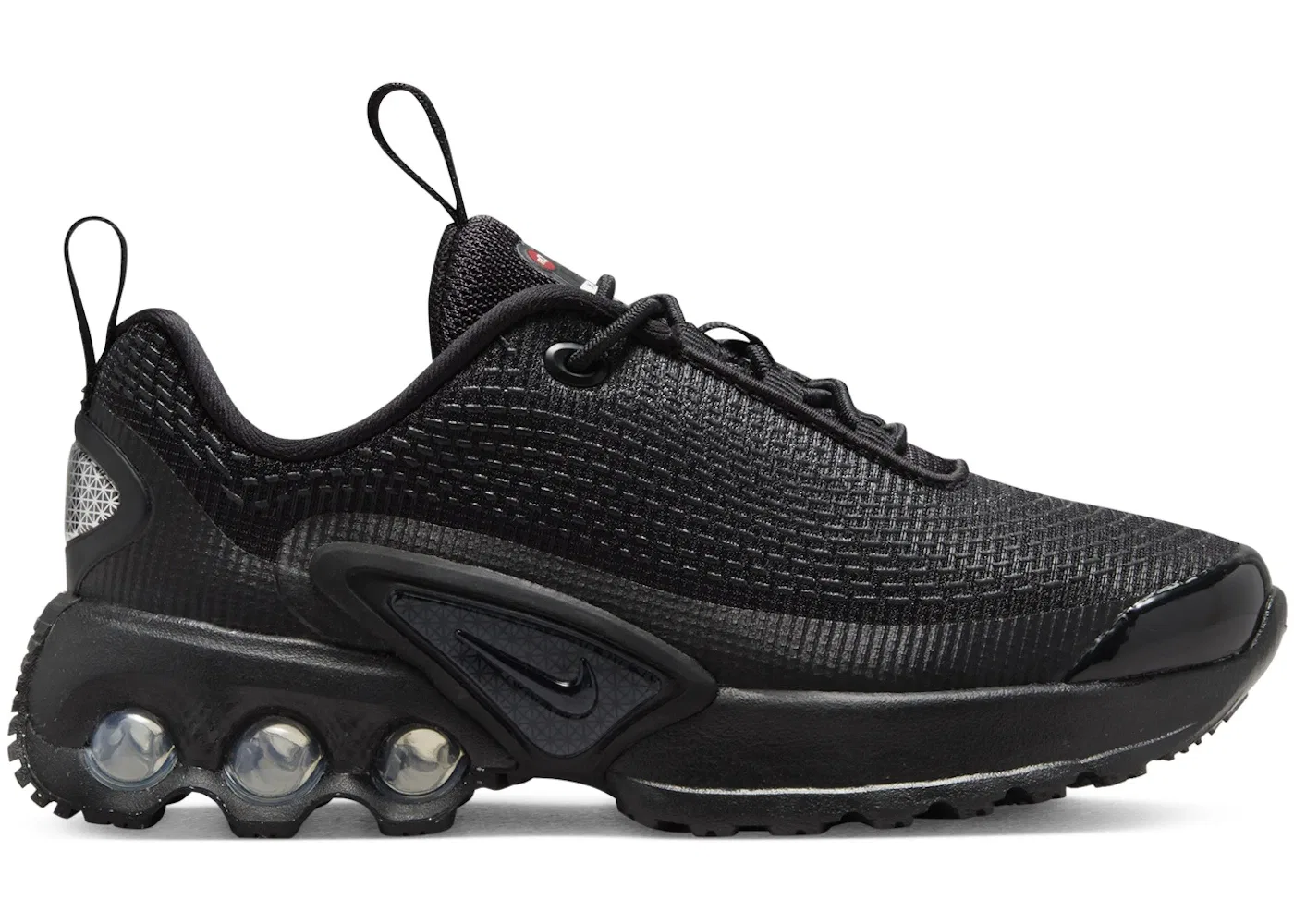 Детские кроссовки Lifestyle Nike Air Max Dn, Black/Black/Metallic Dark Grey/Black