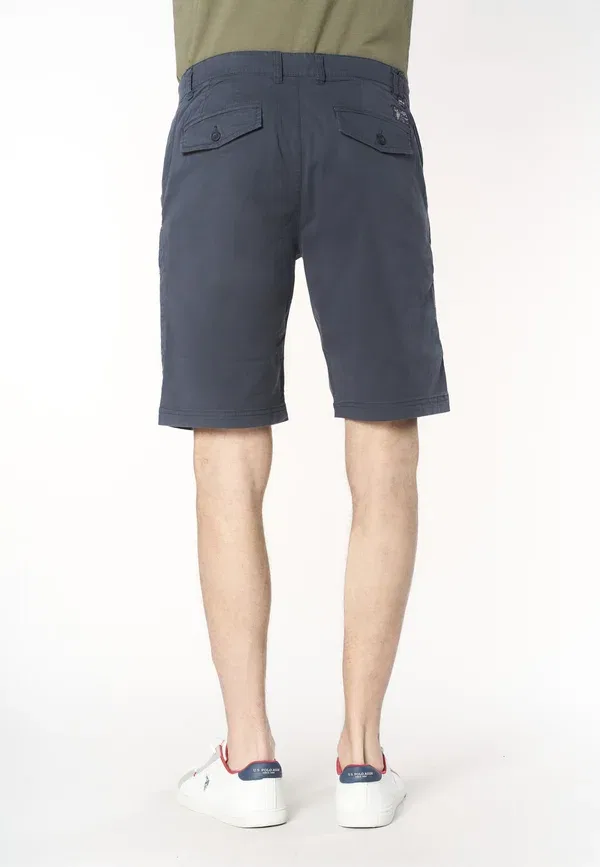 Шорты из хлопка с эластаном U.S. Polo Assn., Blu, синий — фото 3