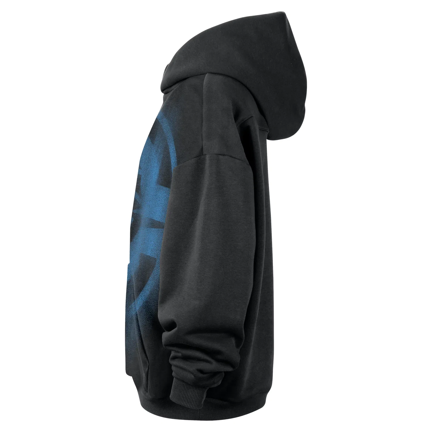 Мужское худи для баскетбола LA Clippers Standard Issue Fleece Hoodie 'Black White' Nike, Black/White — фото 2