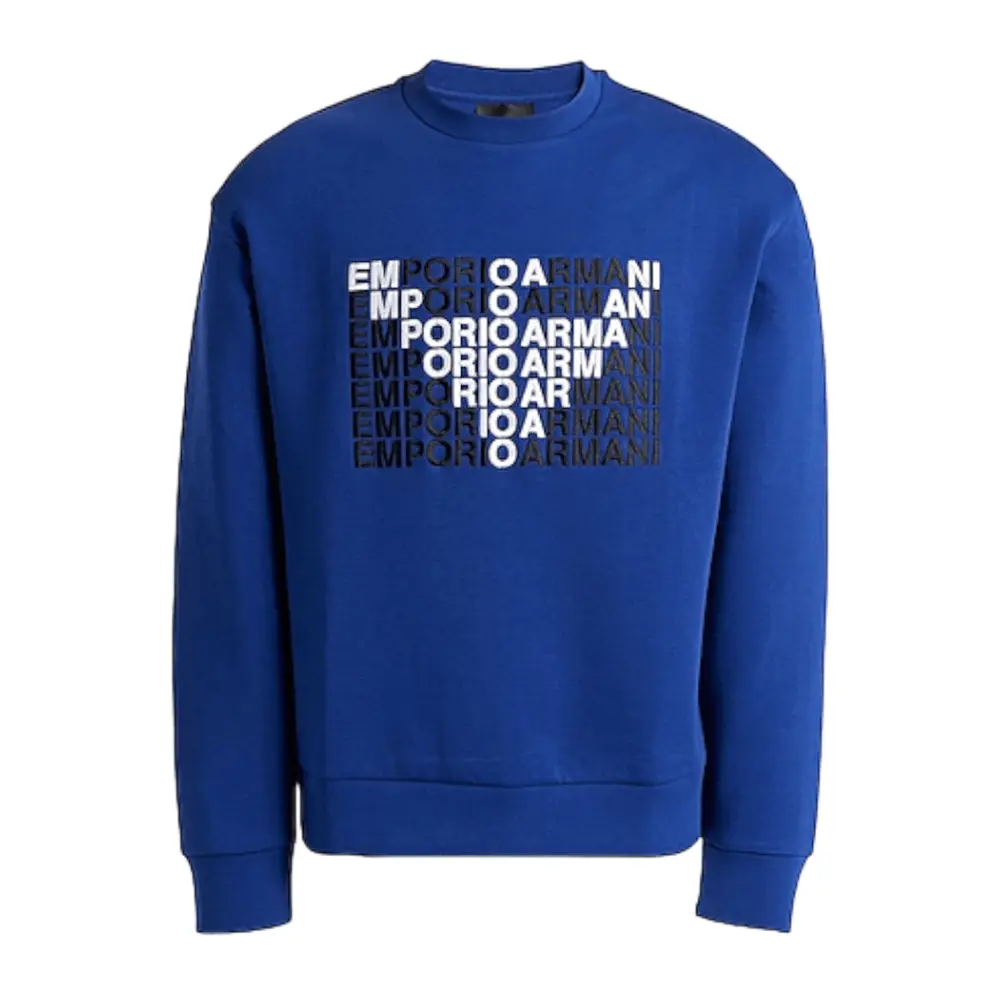 

Свитшот Emporio Armani, синий
