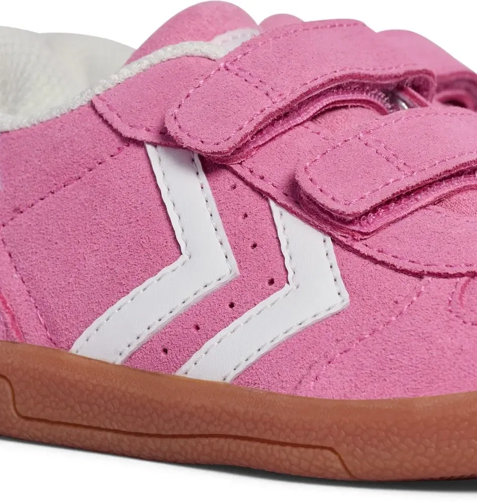 Кроссовки спортивные детские Victory Suede Ii Infant Hummel, розовый — фото 3