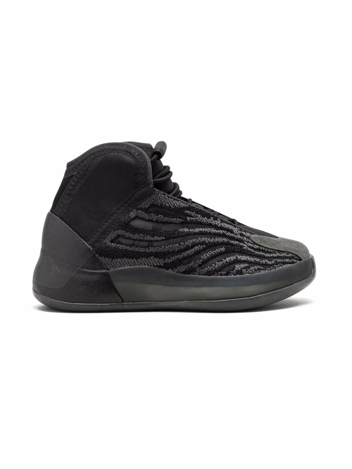 Кроссовки Yeezy Quantum "Onyx" Adidas, черный — фото 2